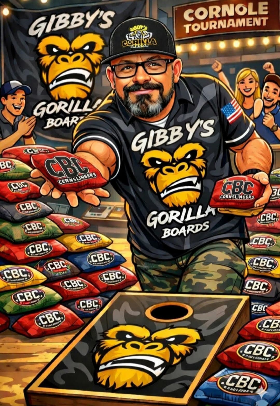 Brian Gibson — founder of Gibby's Gorilla Boards