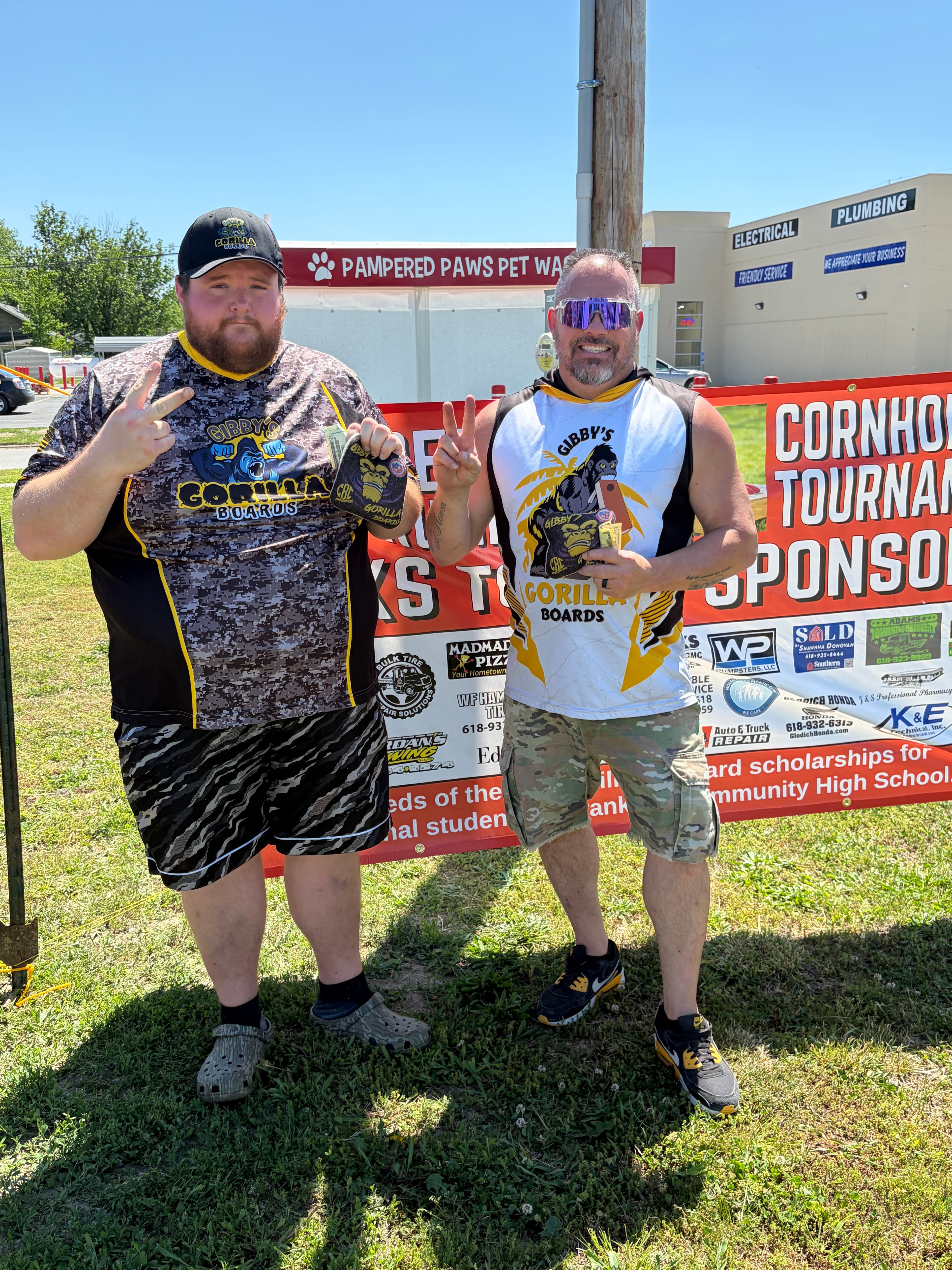 Past Gibby's Gorilla Boards tournament winners
