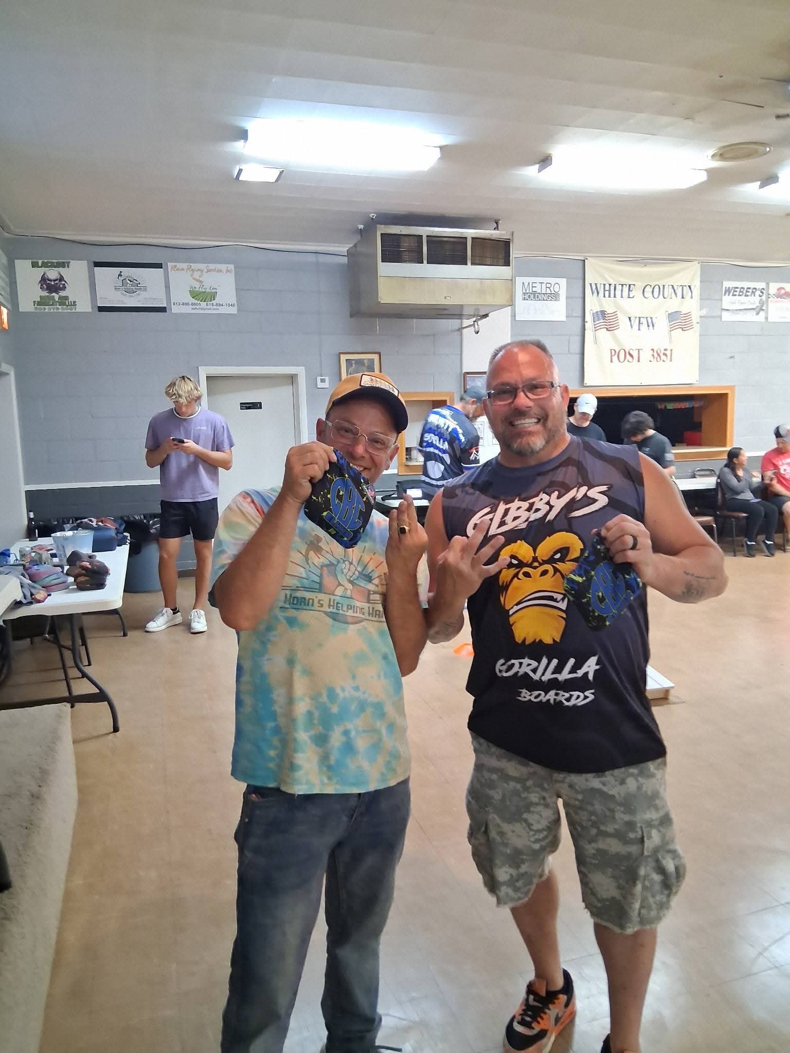 Past Gibby's Gorilla Boards tournament winners