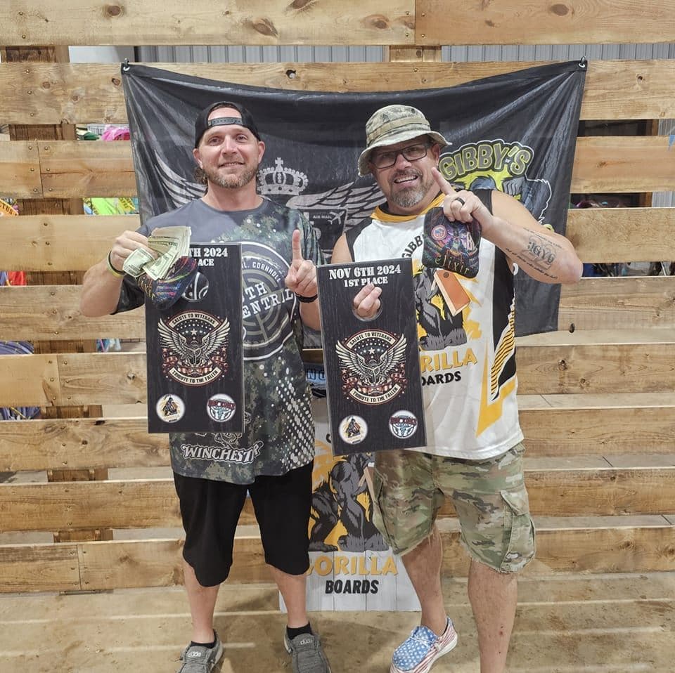 Past Gibby's Gorilla Boards tournament winners
